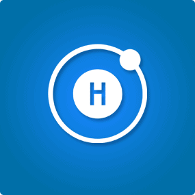 Molecular Hydrogen XL Technology Icon