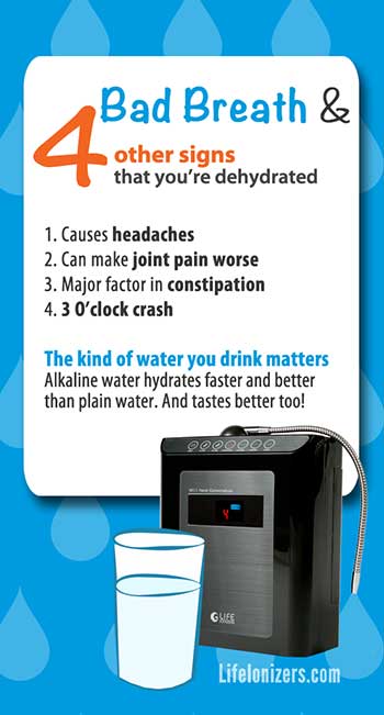 Bad Breath & 4 Other Signs You're Dehydrated