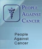 People Against Cancer banner.