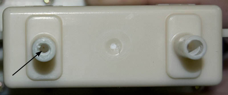 Water Ionizer inlet close up