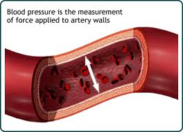 blood pressure cutaway view of artery