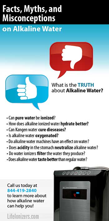 Alkaline Water Facts, Myths, and Misconceptions