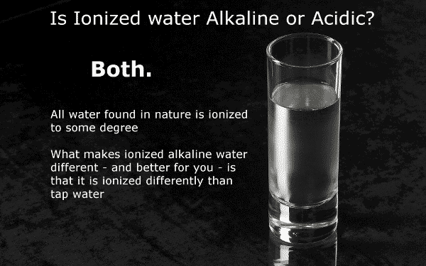 ionized water alkaline or acidic image
