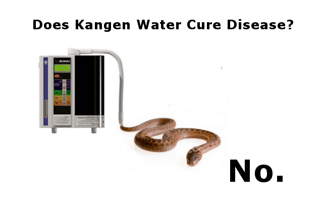 kangen water hoax snake oil image