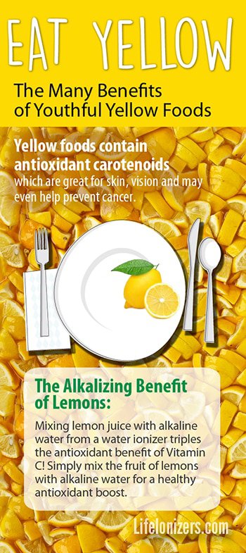alkaline-diet-many-benefits-youthful-yellow-foods-infographic